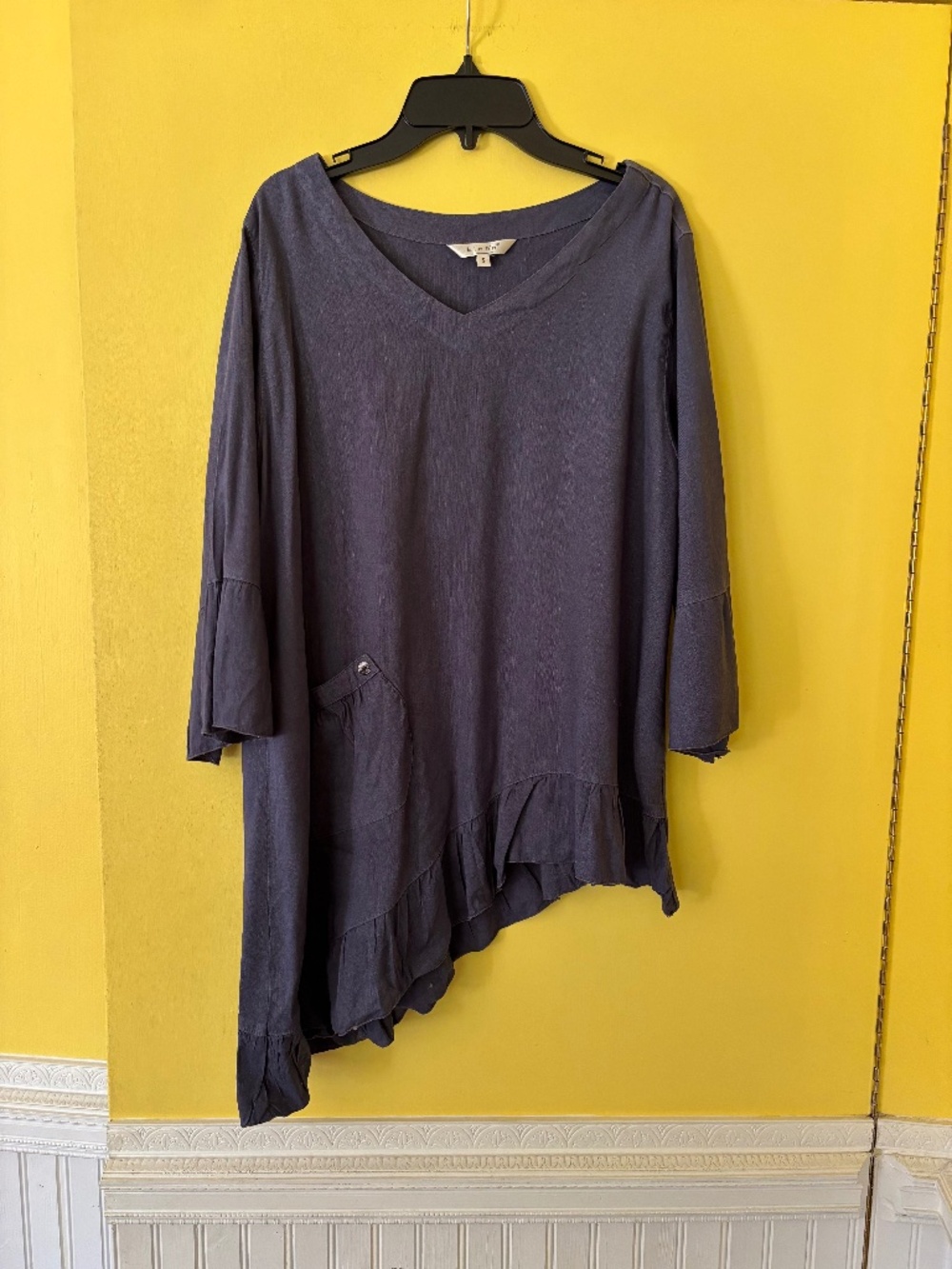 asymmetrical shirt